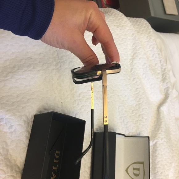 Brand new Dita Black and Gold glasses